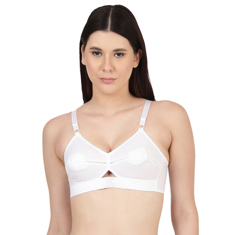 BLOSSOM Priyasajini Solid Full Coverage Bra White (30B) (30B)