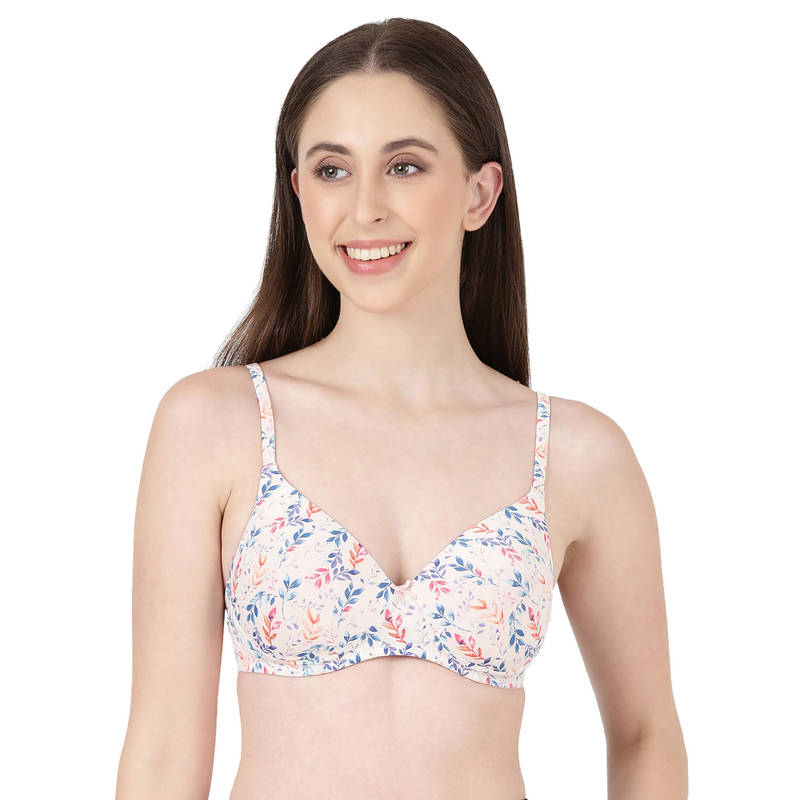BLOSSOM Printed Radiant Pad Off White (38B) (38B)