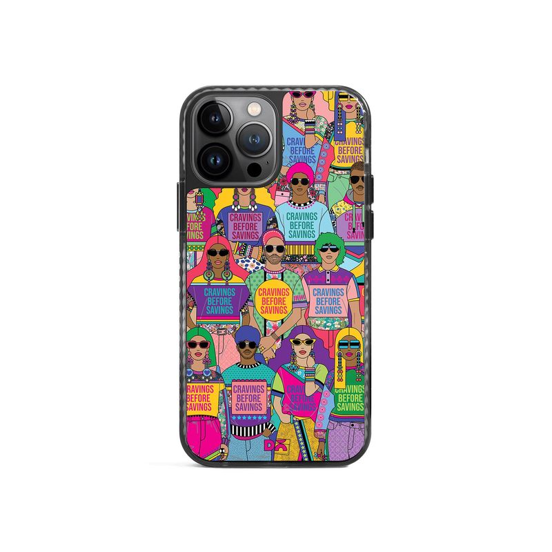 DailyObjects Cravings Before Savings Stride 2.0 Case Cover (iPhone 14 Pro Max)