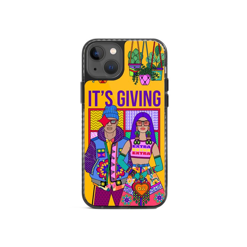 DailyObjects It's Giving Stride 2.0 Case Cover (iPhone 14)