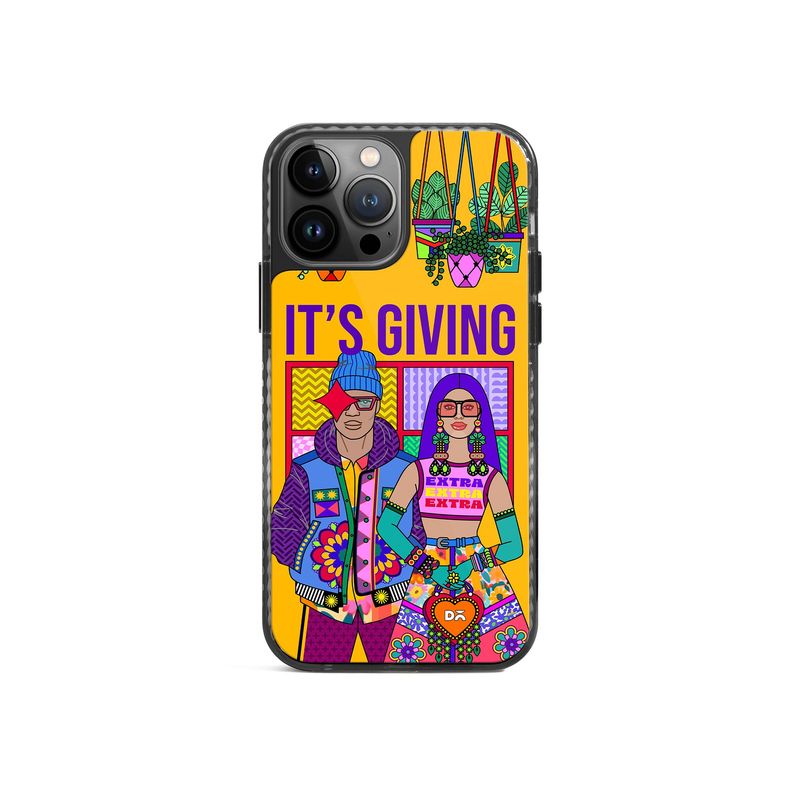 DailyObjects It's Giving Stride 2.0 Case Cover (iPhone 15 Pro)