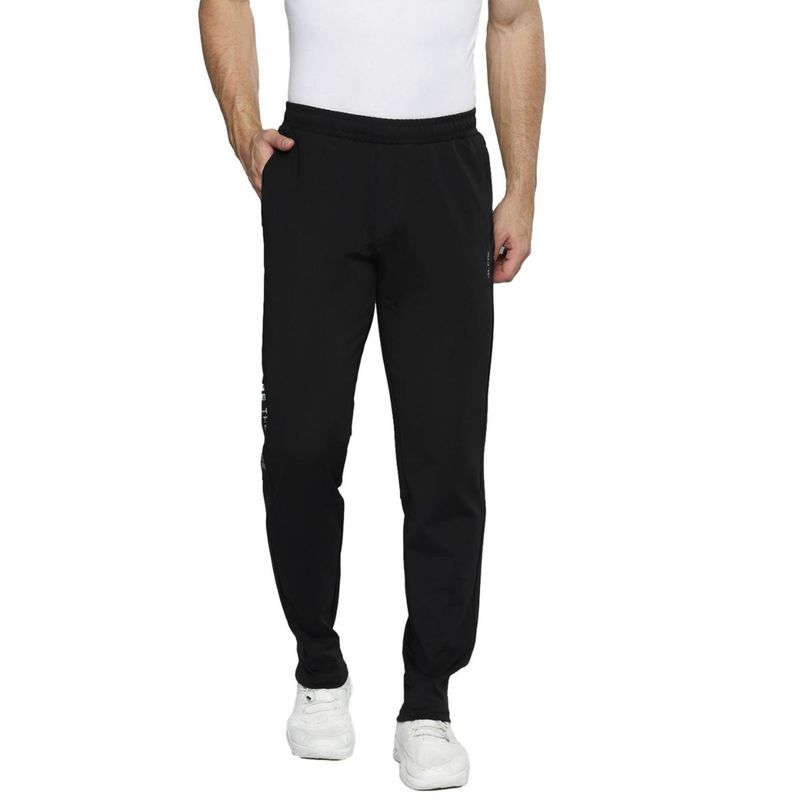 Alcis Men Charcoal Solid Slim Fit Track Pants (XL)