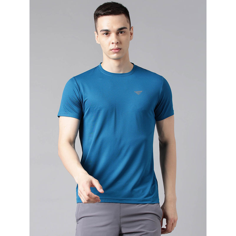 WOODS Solid Ink Blue T-Shirt (M)
