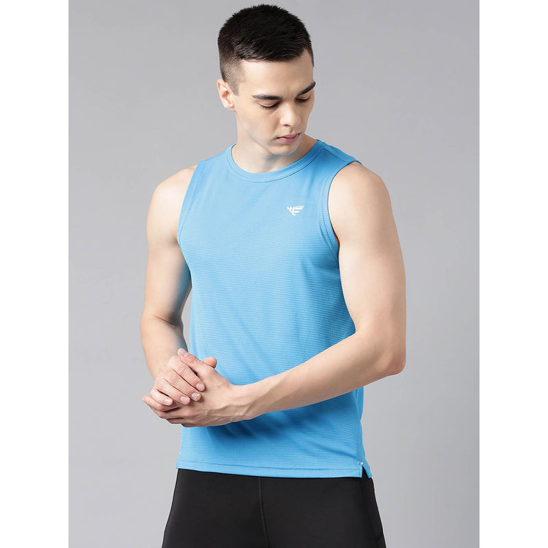 WOODS Solid Mustang Blue Tank (M)