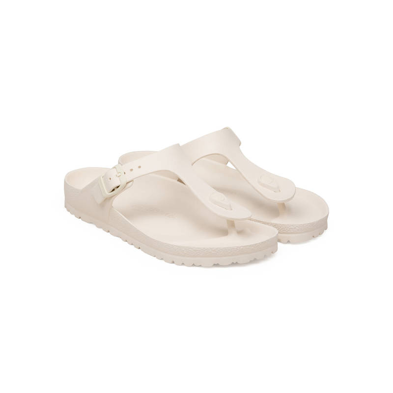 Birkenstock Gizeh Unisex White Eva Flip Flops (EURO 43)