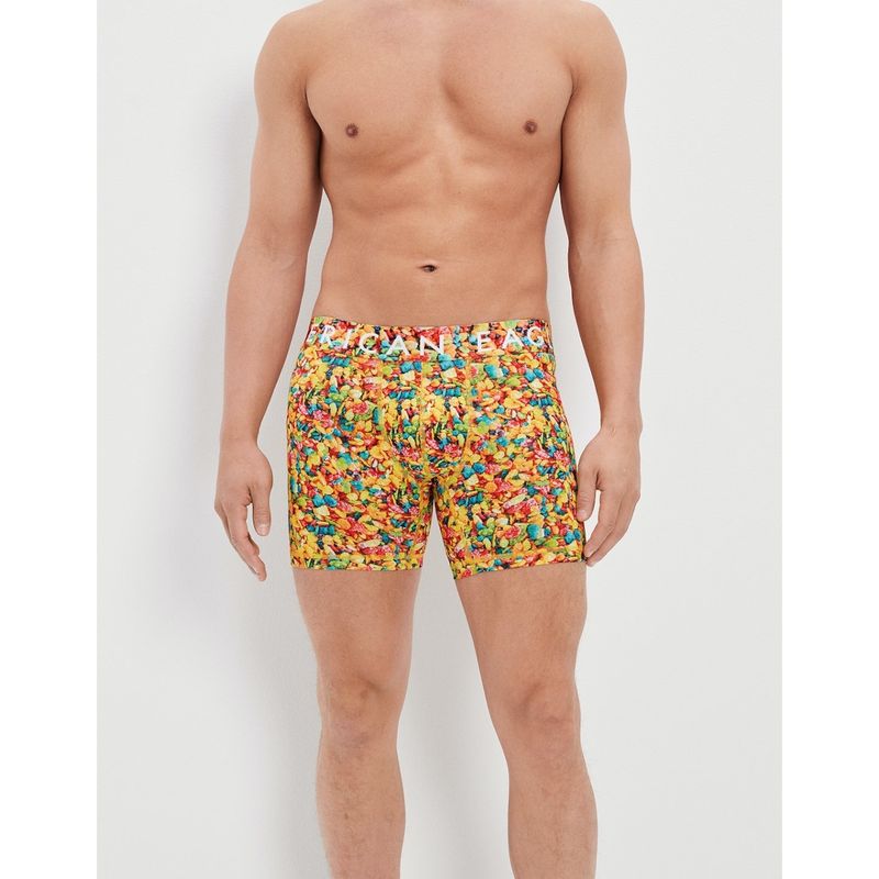 American Eagle Men Yellow Cereal 6 Inches Flex Boxer Brief Buy