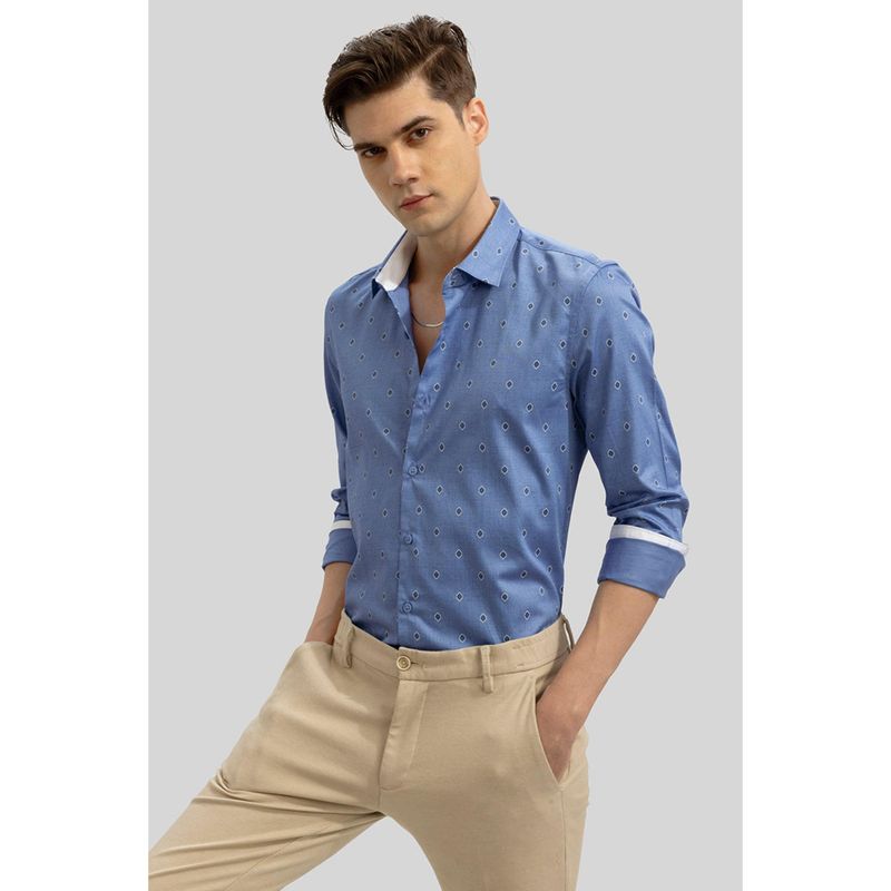 Snitch Irish Diamond Blue Shirt (S)