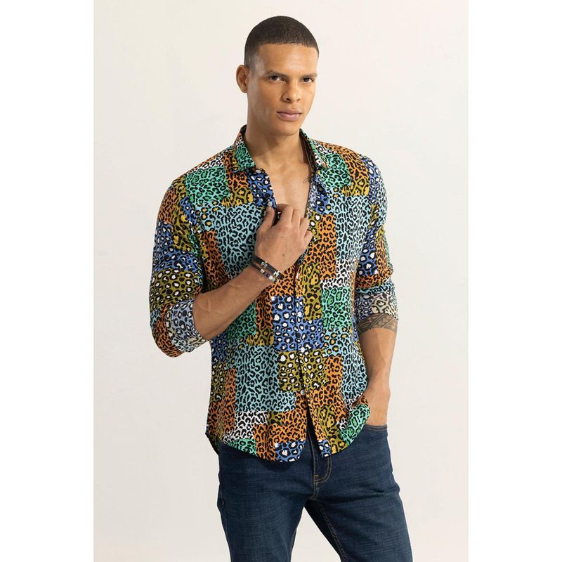 Snitch Rosette Print Multi Shirt (S)
