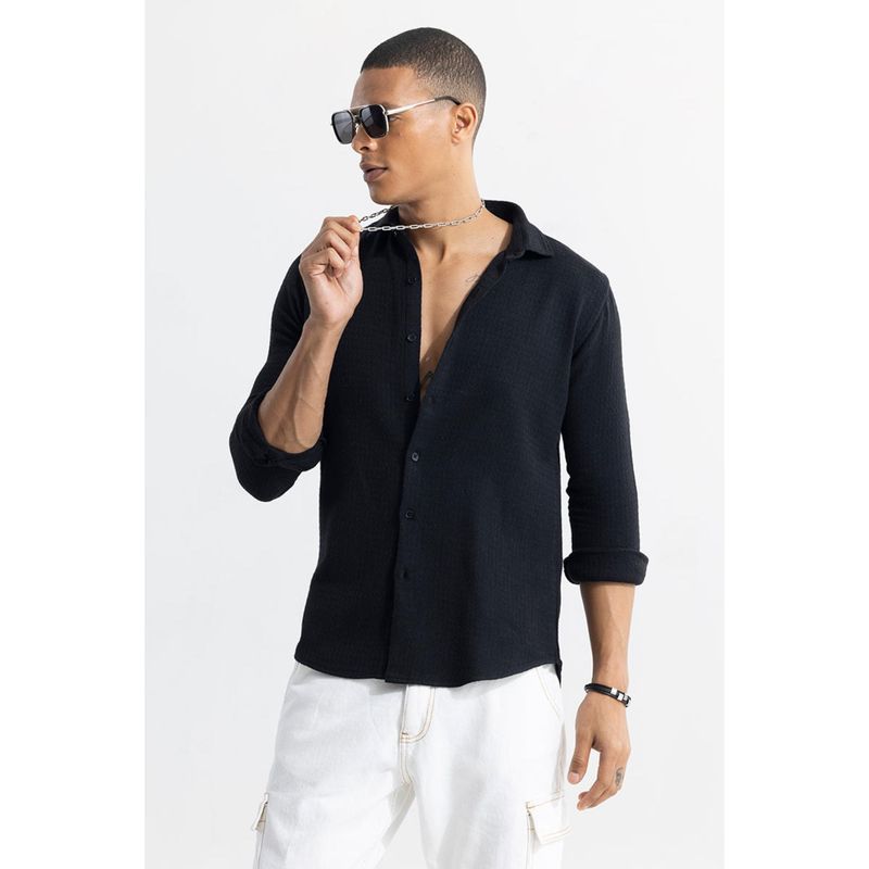 Snitch Relaxknit Black Shirt (M)