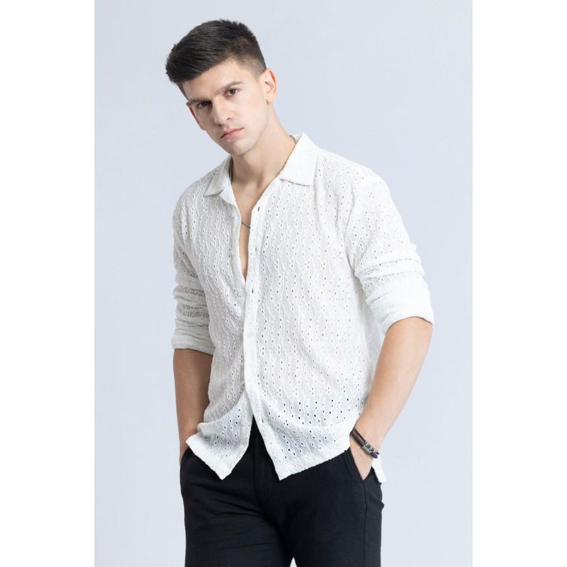 Snitch Whisper-Soft White Shirt (M)