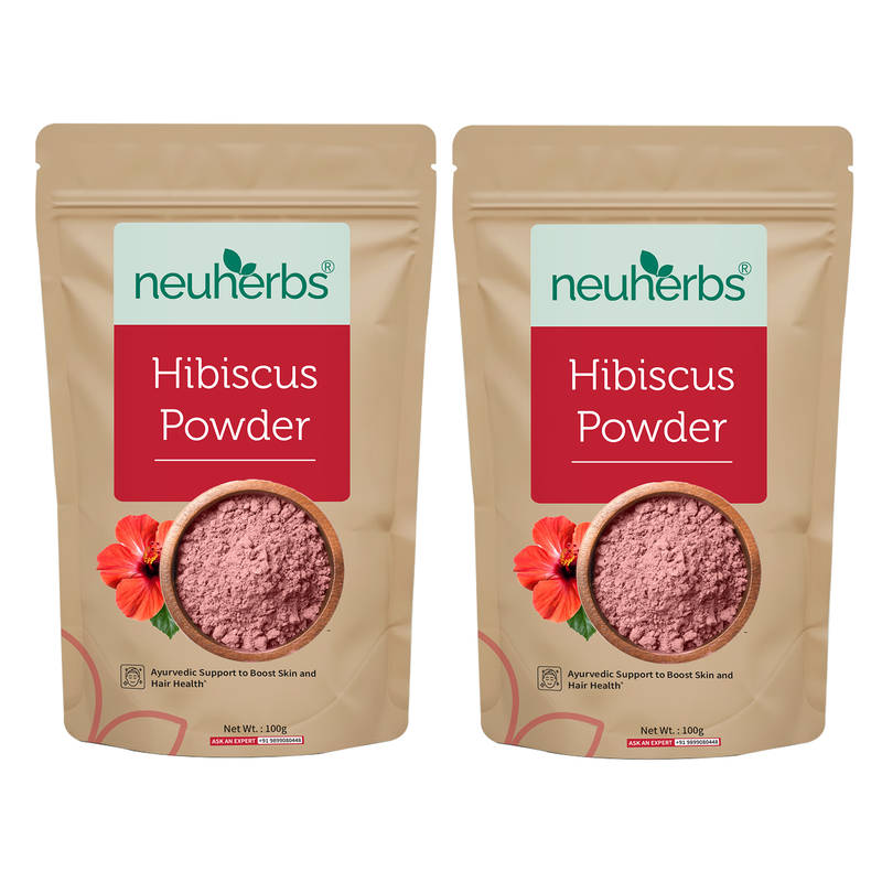 Neuherbs Organic Hibiscus Powder (Pack Of 2)