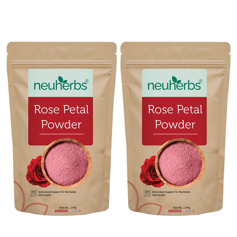 Neuherbs Rose Petal Powder (Pack Of 2)