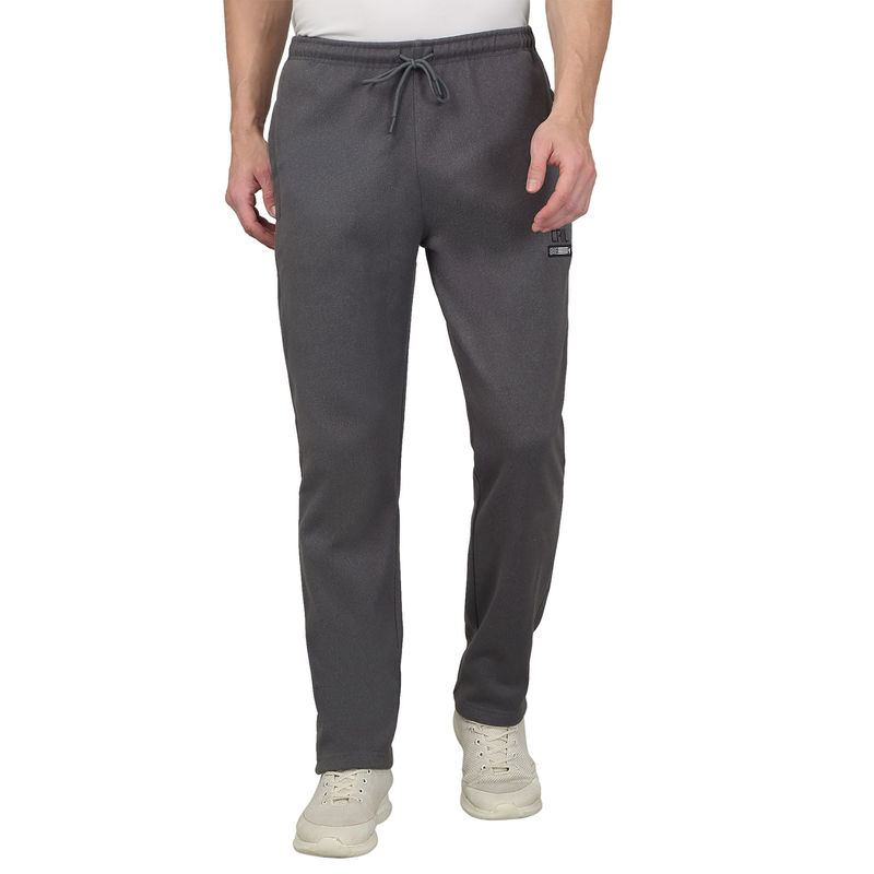 Cantabil Men Solid Grey Trackpant (XL)