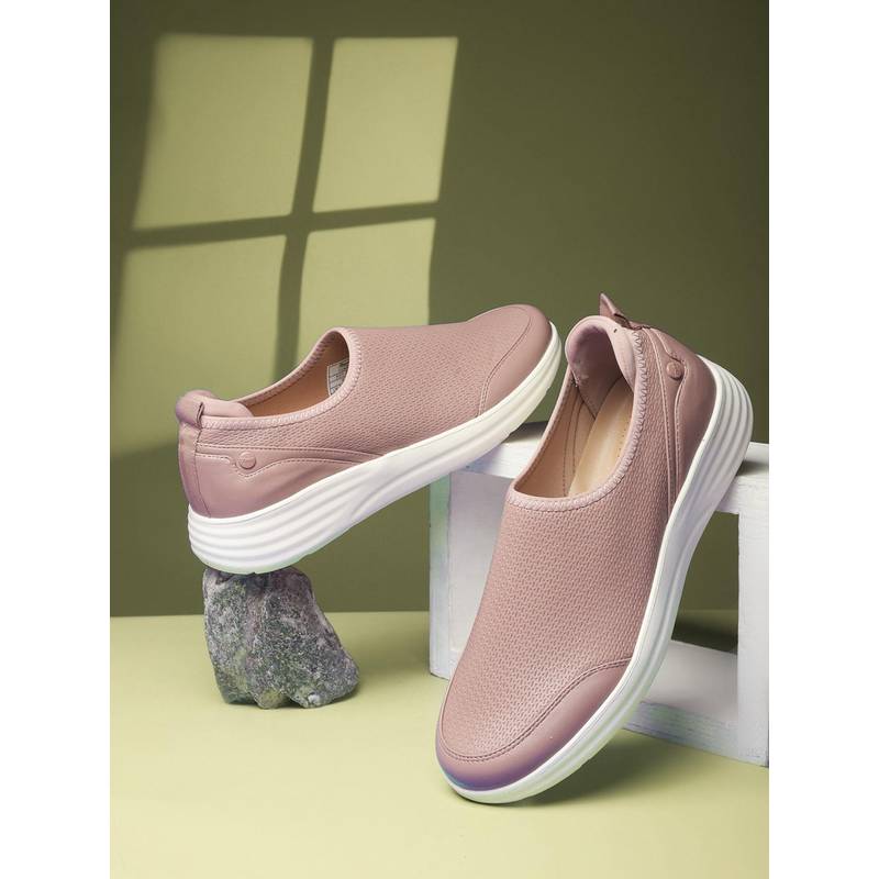 Bata Comfit Women Pink Casual Slip On Sneakers (UK 3)