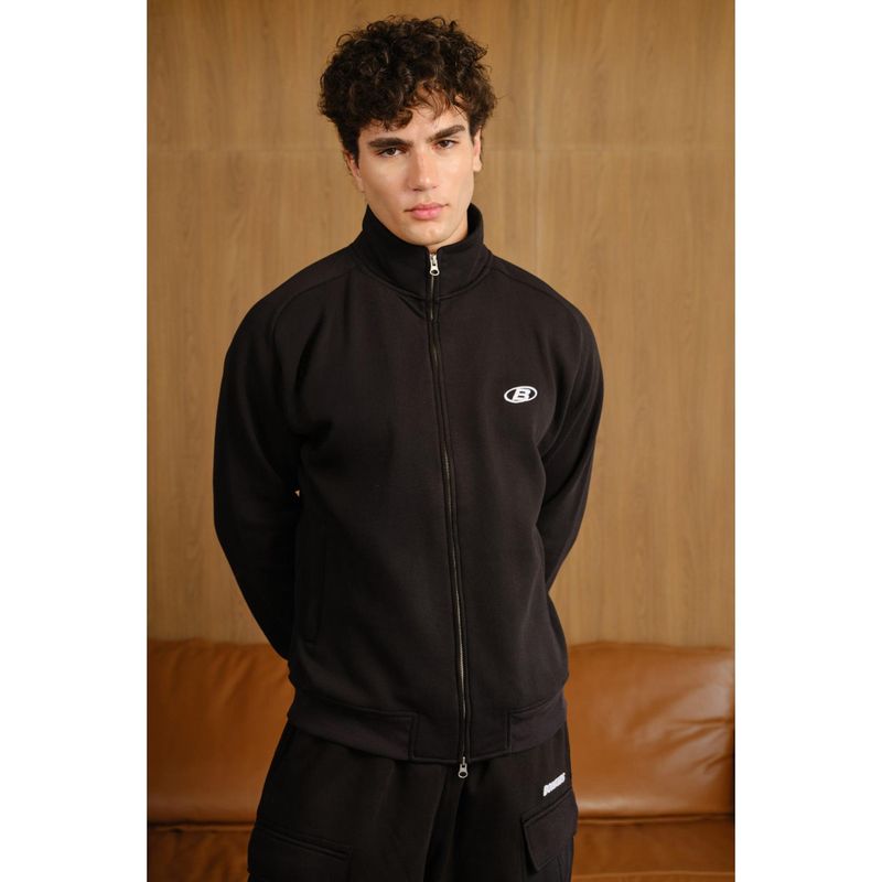 Buy Bonkers Corner CEO Green High Neck Zipper Jacket Online