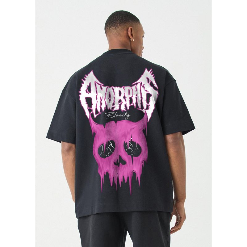 PRONK Bloody Men Oversized Graphic T-Shirt (L)