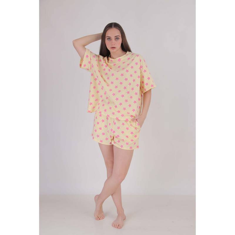 Masha Butter Star T-Shirt and Shorts (S)