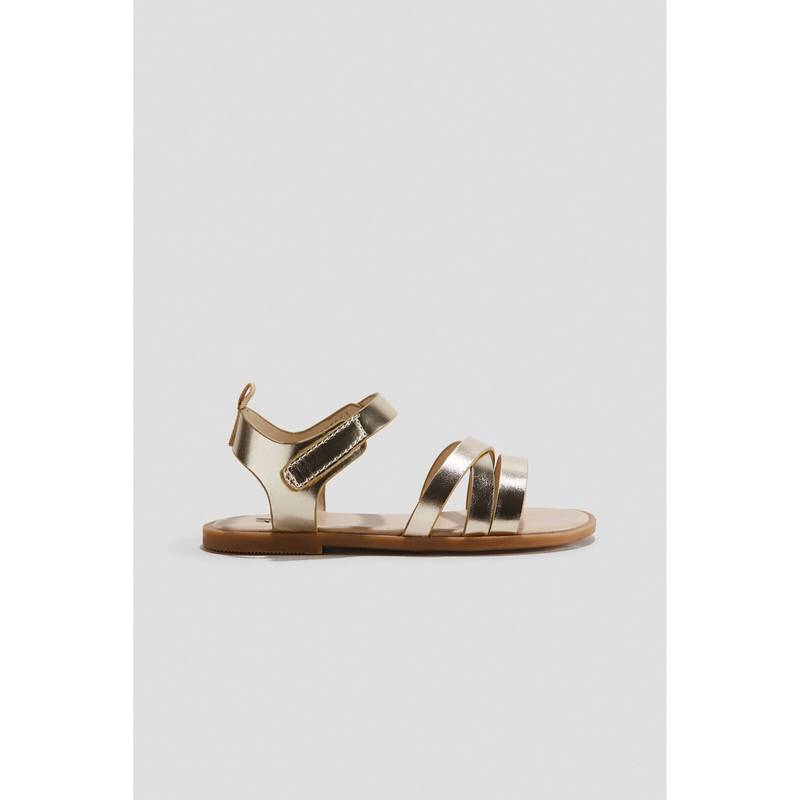 H&M Girls Gold Sandals (UK 7)