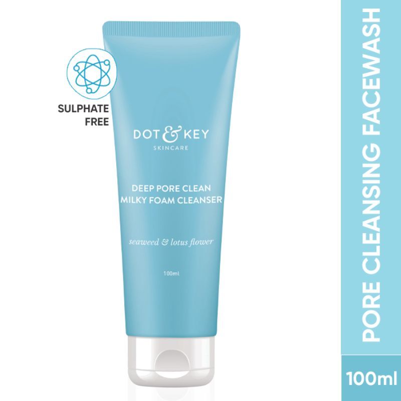 Dot & Key Deep Pore Clean Milky Foam Cleanser