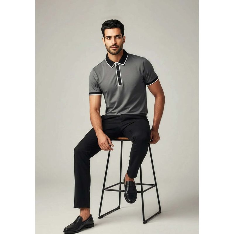 Calvin Klein The Velvet Hour Liquid Polo Grey (S)