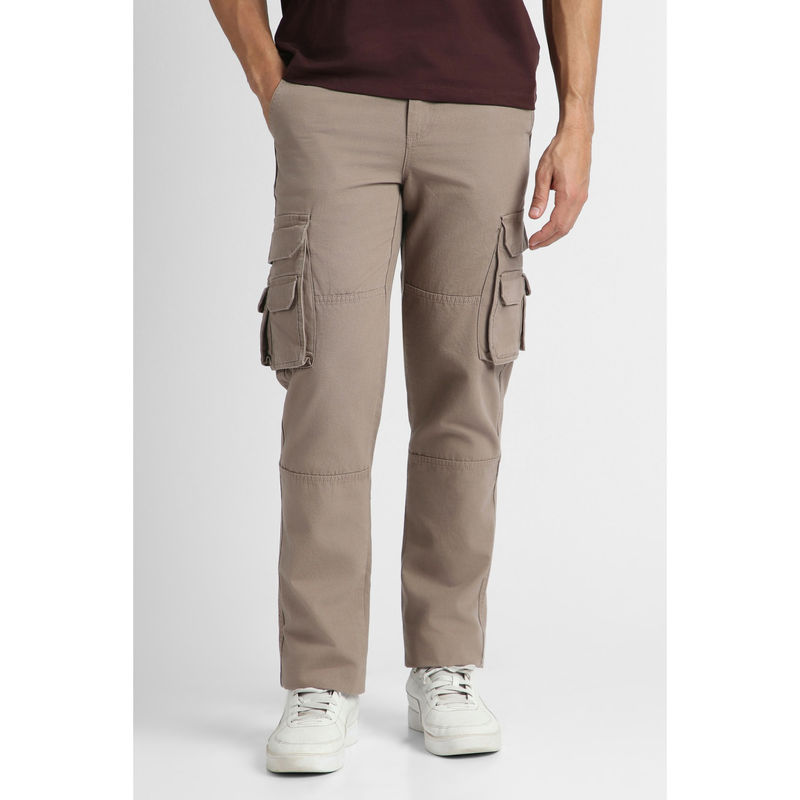 Van Heusen Beige Cargo Pocket Trouser (32)