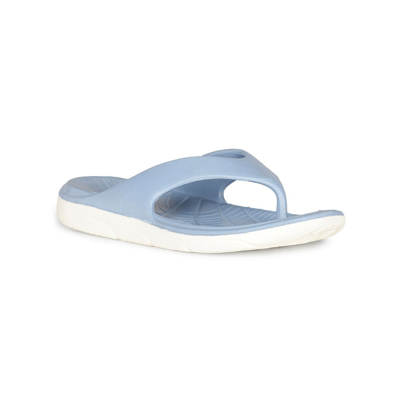 Bata Blue Women Slip-On Flipflops (UK 6)