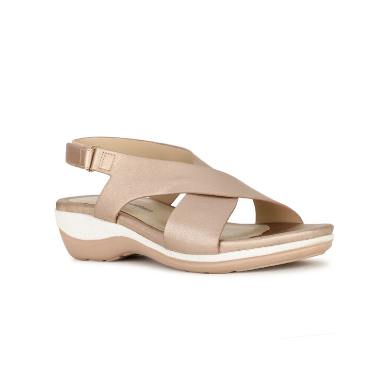 Hush Puppies Pink Women Velcro Sandals (UK 5)