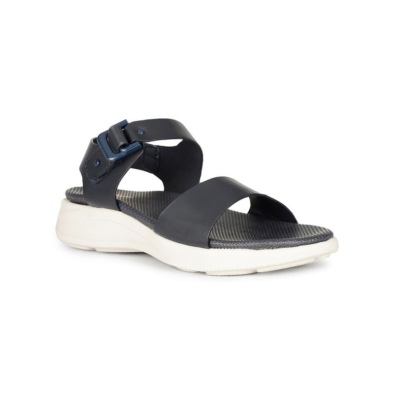 Bata Comfit Navy Blue Women Buckle Sandals (UK 5)