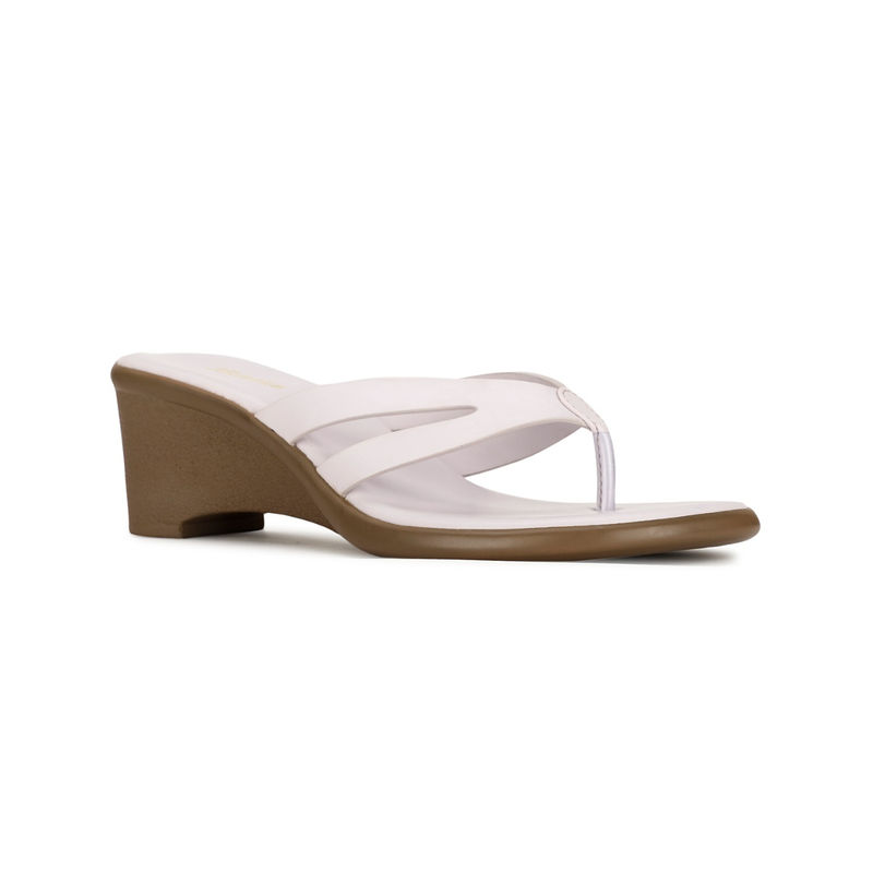 Bata Purple Women Slip-On Heels (UK 4)