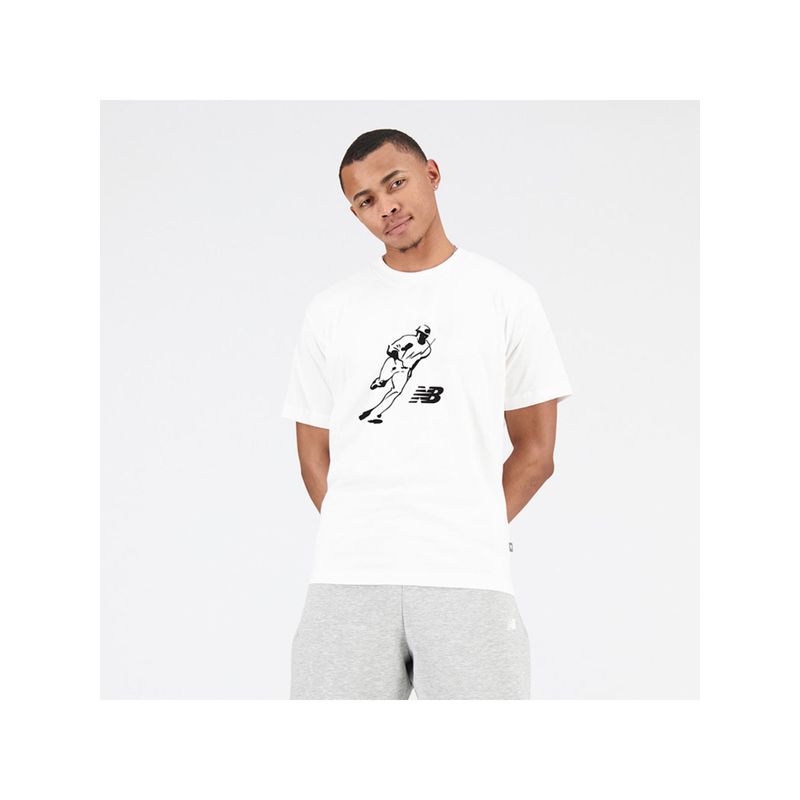 New Balance Men's White T-shirt (M)