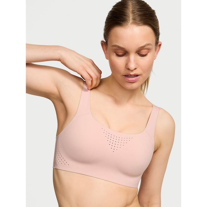 Victoria's Secret Vsx Featherweight Max Sports Bra Beige (34B)