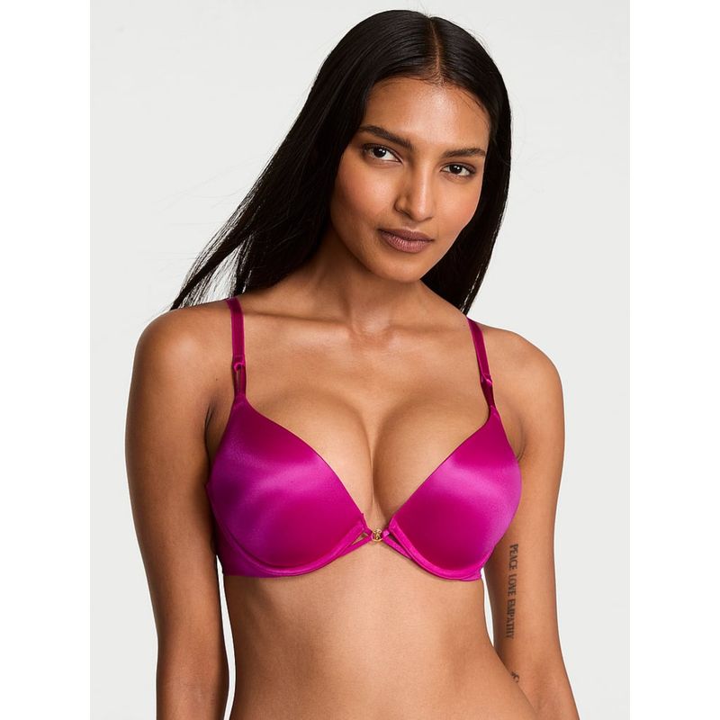 Victoria's Secret Very Sexy Bombshell Add-2-Cups Smooth Push-Up Bra Purple (34D)