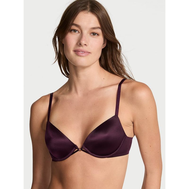 Victoria's Secret Very Sexy Smooth Lightly Lined Plunge Demi Bra Brown (32D)