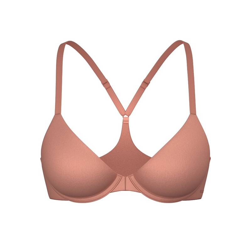 Victoria's Secret Secret Front-Close Ultra Lightly Lined Racerback Demi Bra Peach (36DD)
