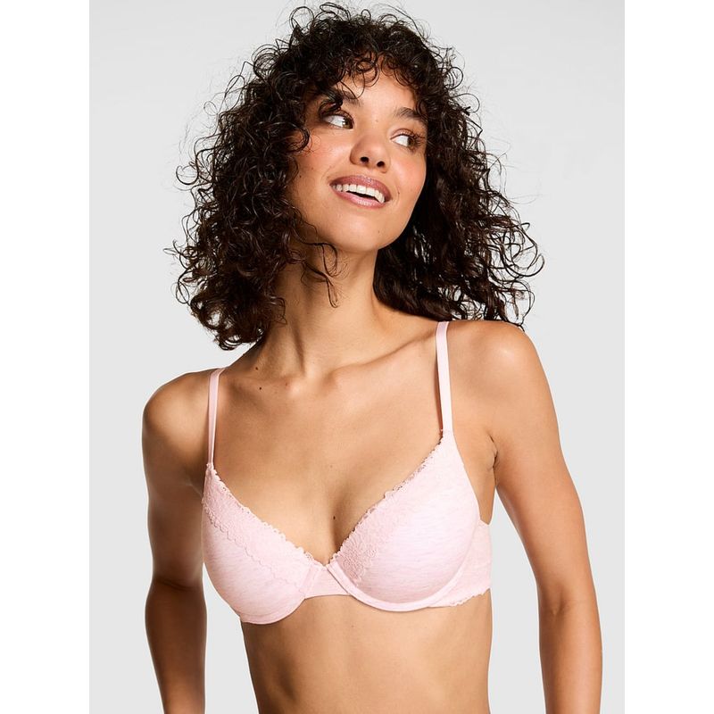 Victoria's Secret Wear Everywhere Push-Up Bra Pink (38B)