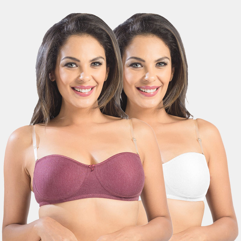 Sonari Ell-18 Double Leyerd T-Shirt Bra - Multi-Color (34B)