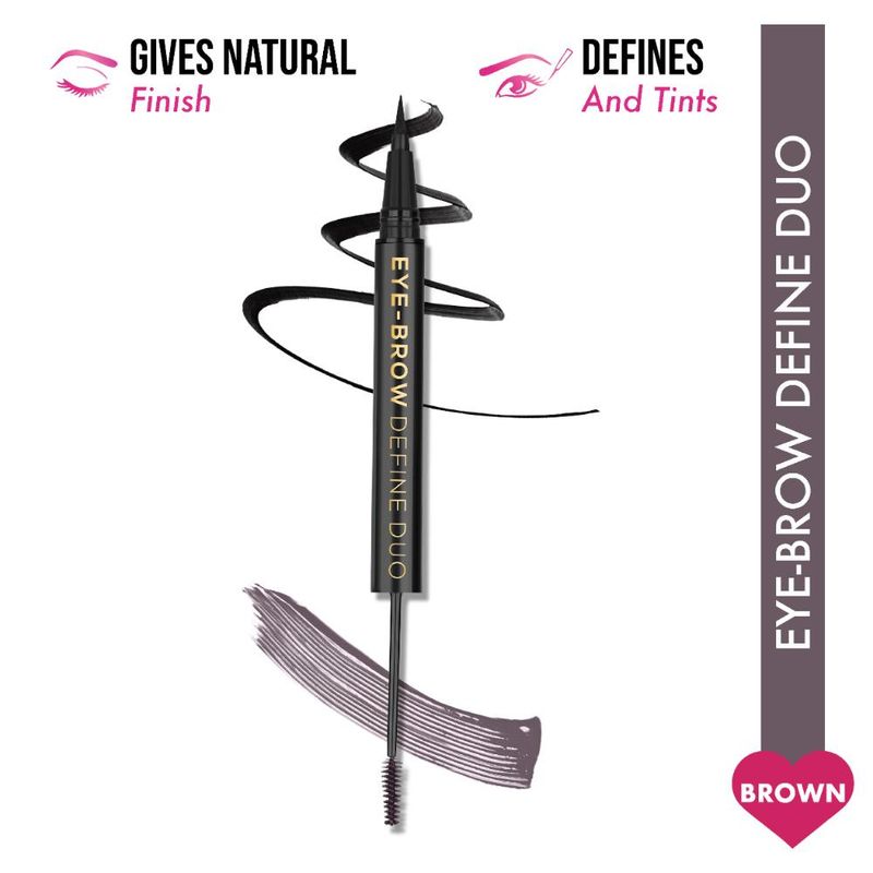 Insight Cosmetics Eye-Brow Define Duo 2 In 1 - Brown