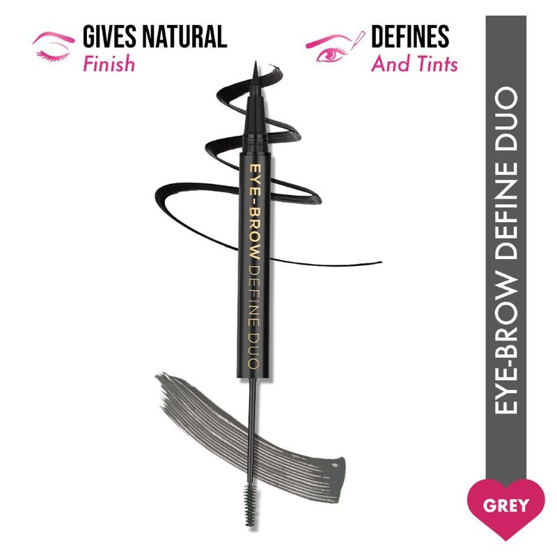 Insight Cosmetics Eye-Brow Define Duo 2 In 1 - Grey
