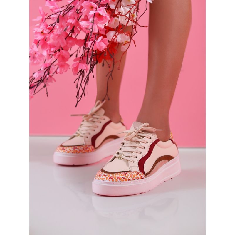 Monrow Ashley Cream Sneakers (EURO 37)