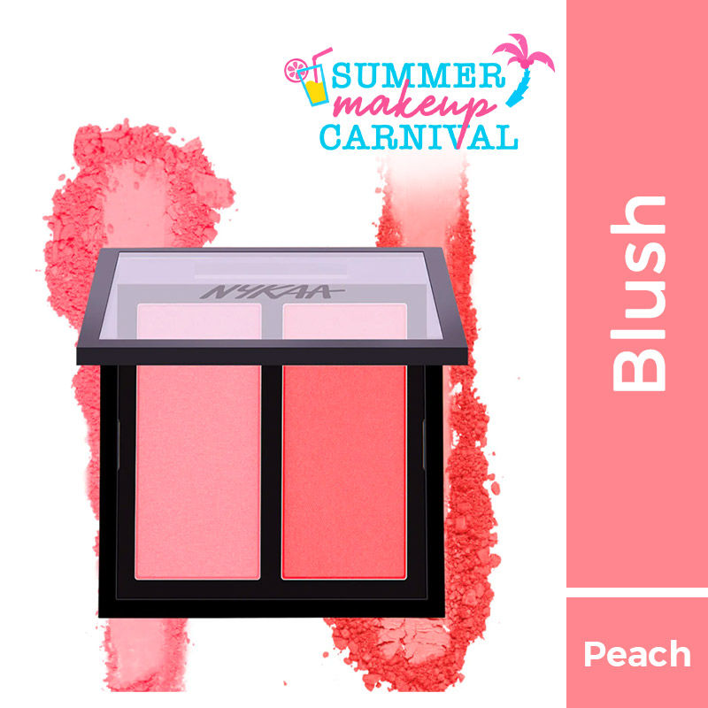 Nykaa Get Cheeky! Blush Duo palette - Malibu Barbie 03