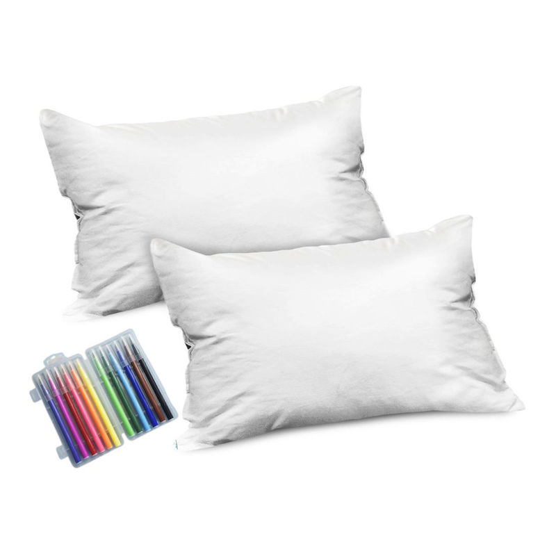 Buy Indigifts 2 Magic Reusable Pillow & 12 Different Colour Set for