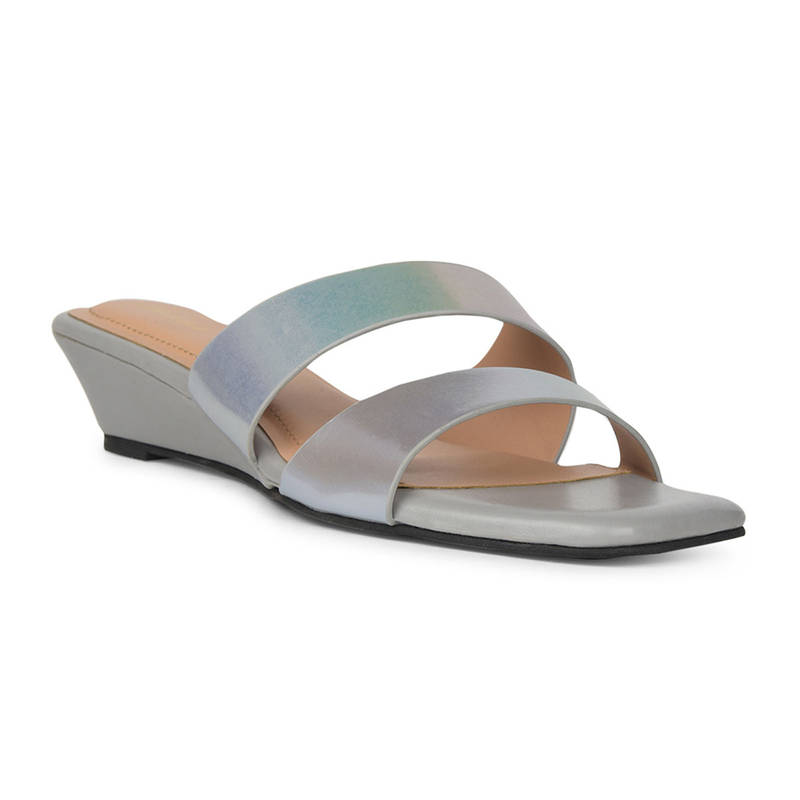 Bata Women Grey Sandals (UK 5)
