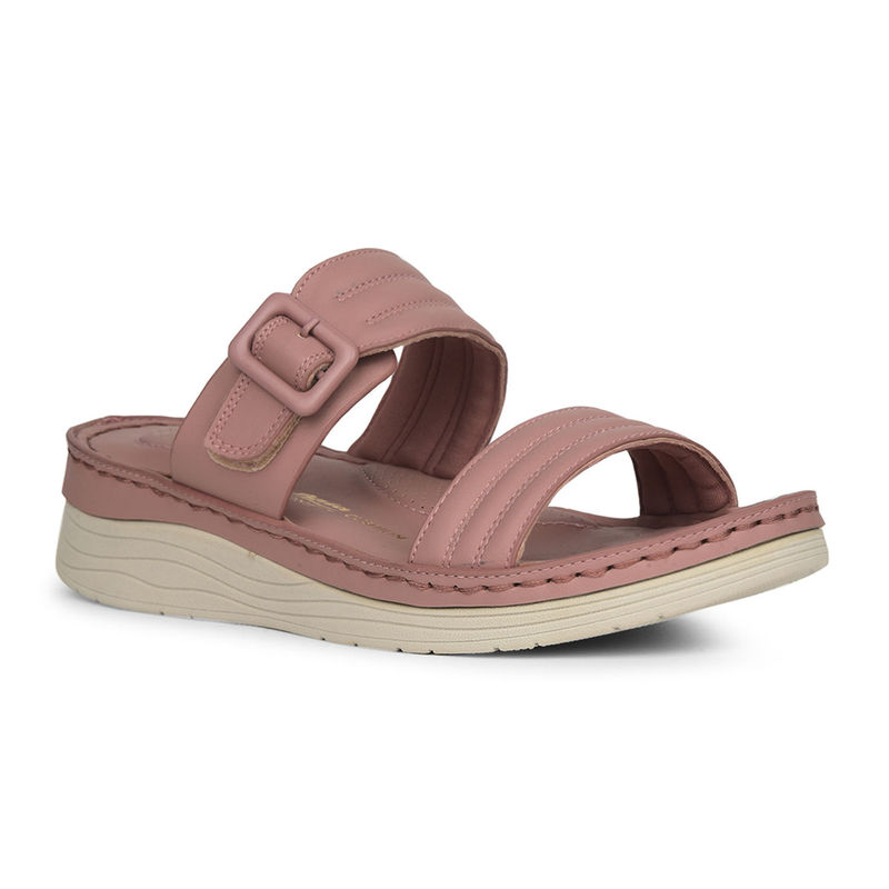 Bata Women Pink Sandals (UK 4)