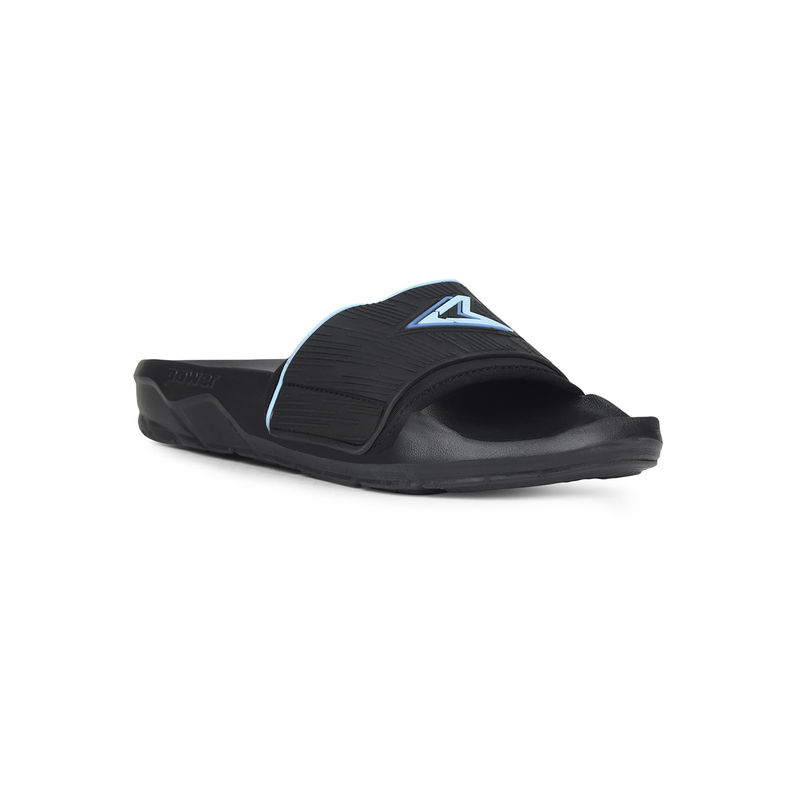 Power Men Black Sliders (UK 8)