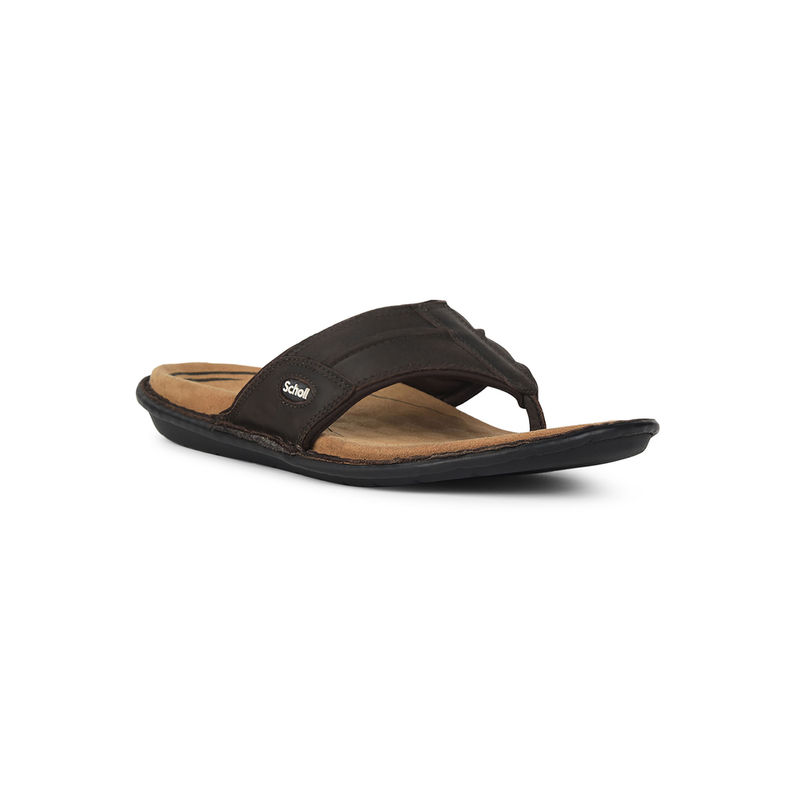 Scholl Men Brown Sandals (UK 6)