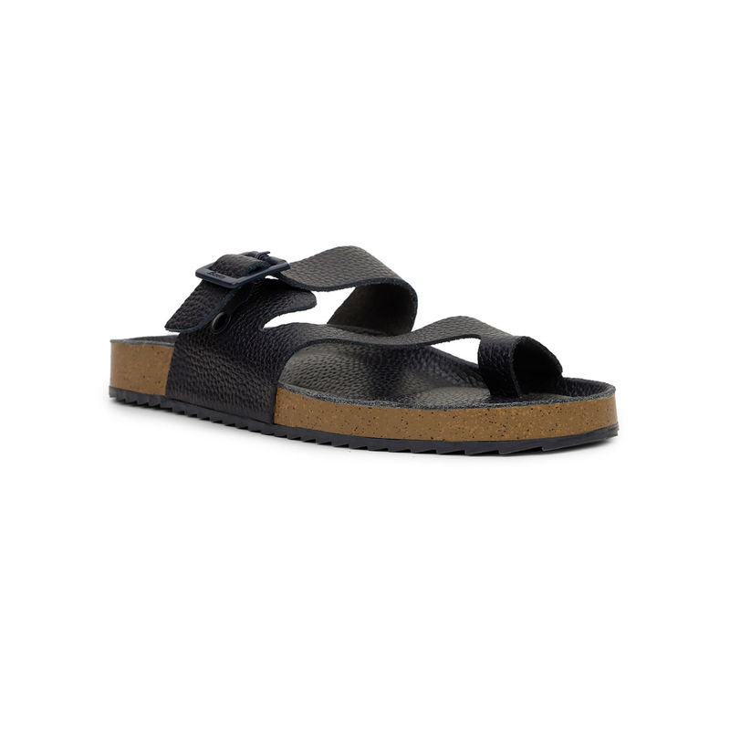 Bata Men Black Sandals (UK 7)