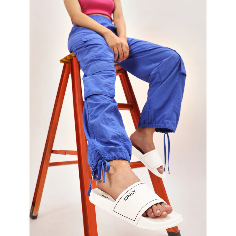 ONLY Women White Sliders (EURO 36)