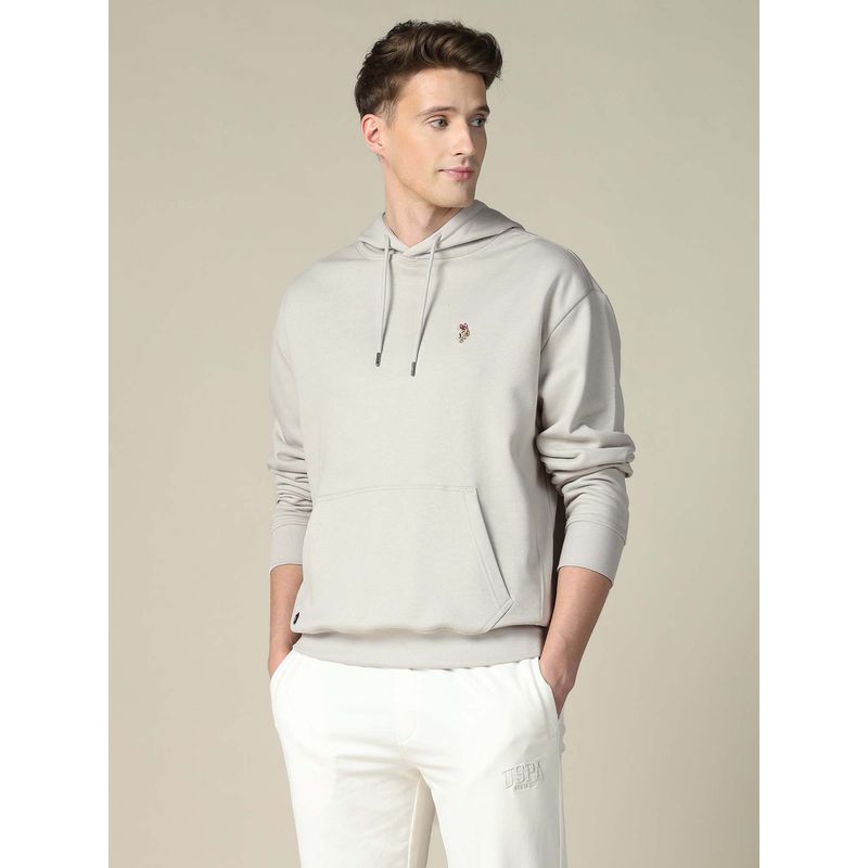 U.S. Polo Assn. Denim Co. Men's Solid Relaxed Fit Sweatshirt (S)