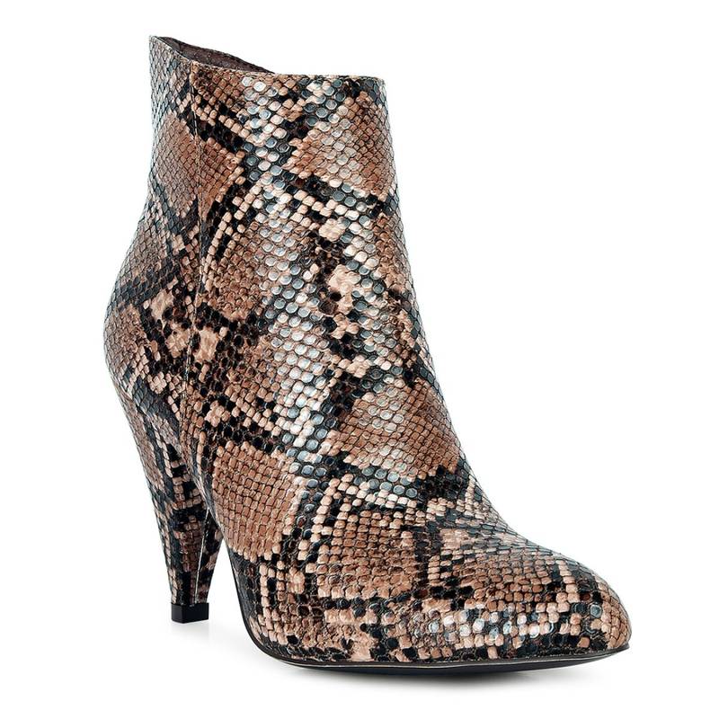 London Rag Animal Printed Brown Boots (EURO 39)