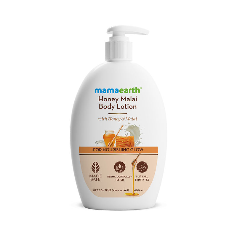 Buy Mamaearth Honey Malai Body Lotion With Honey Malai Online